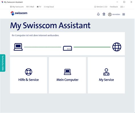 My Swisscom Assistant: Download & installation – Help.